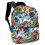 Marvel Avengers Backpack for Boys Girls Kids - 2 Pc Bundle with 16"" Marvel Comics Avengers School Backpack Bag And Stickers (Avengers Schoo 2