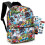 Marvel Avengers Backpack for Boys Girls Kids - 2 Pc Bundle with 16"" Marvel Comics Avengers School Backpack Bag And Stickers (Avengers Schoo 4