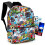 Marvel Avengers Backpack for Boys Girls Kids - 2 Pc Bundle with 16"" Marvel Comics Avengers School Backpack Bag And Stickers (Avengers Schoo 1
