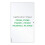 Plustek Calibration Control Sheet - for PS286 Plus  PS186  PS188  PS30 1