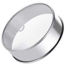 Falytemow faina cu faina rotunda cu faina rotunda cu 60 ochiuri de plasa de o?el inoxidabil rezistent la rugina de 60 de plasa pentru coacere 7,8