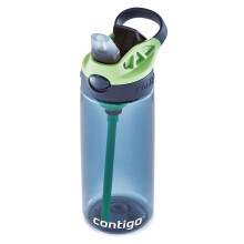 Bottiglia d'Acqua Contigo Kids con Coperchio AUTOSPOUT, 20oz, Blueberry