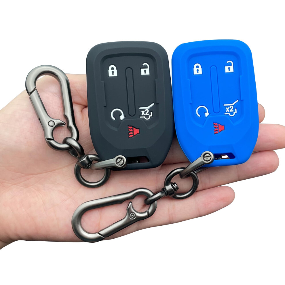 Tandrive Key Fob Cover For 2024-2017 Gmc Acadia Terrain Denali Sierra 782932516032