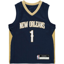 Outerstuff NBA Spädbarn Toddler Officiell Namn och Nummer Replica Hem Jersey (2T, Zion Williamson New Orleans Pelicans Navy Icon