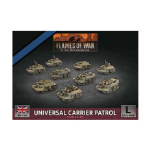 Flames of War: Late War: British Universal Carrier Patrol (BBX55) - Tabletop Miniatures Wargame