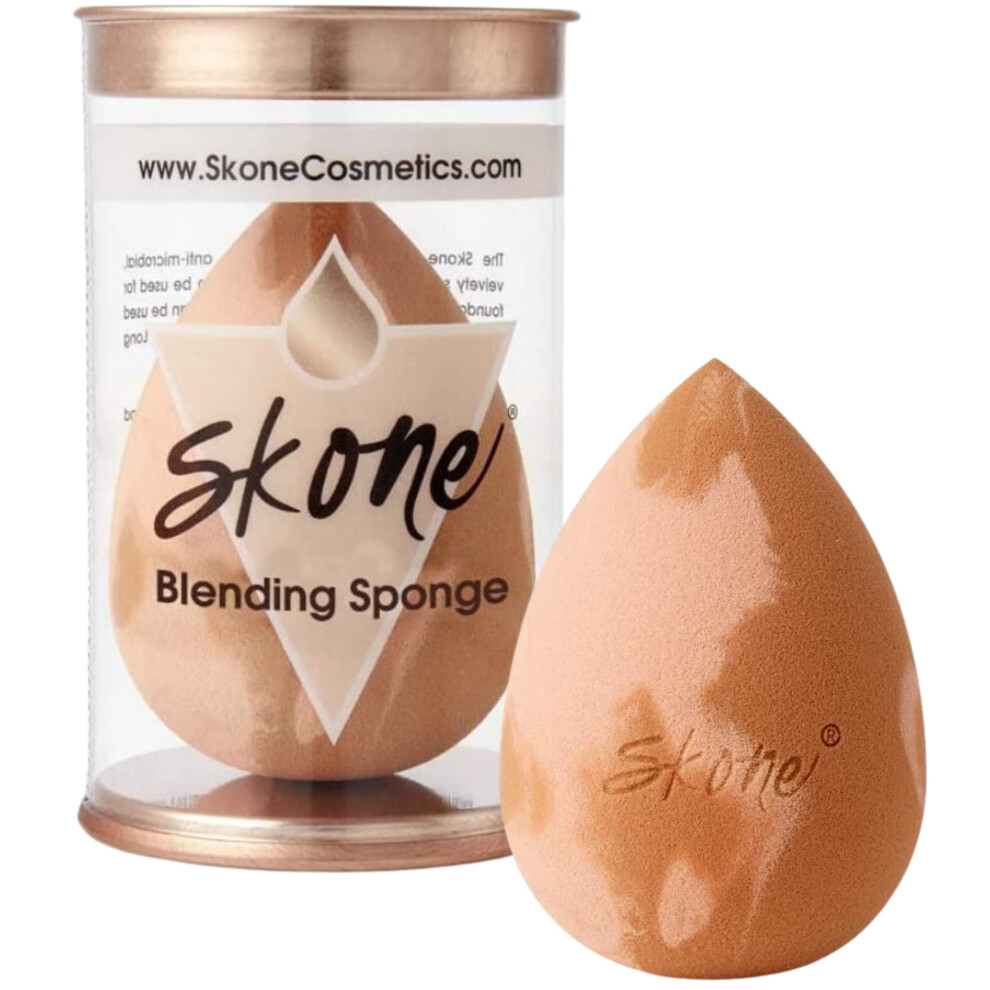 Skone Cosmetics Blending Sponge - Makeup Sponge Applicator For Blending Foundation- Flawless Foundation Beauty Sponge - Makeup Sponges - Mak