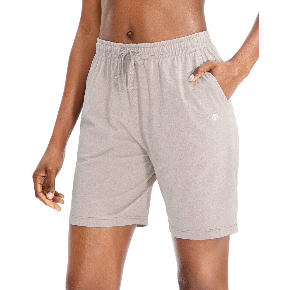 g gradual Short Bermuda pour femme Short en jersey avec poches profondes 7 Long