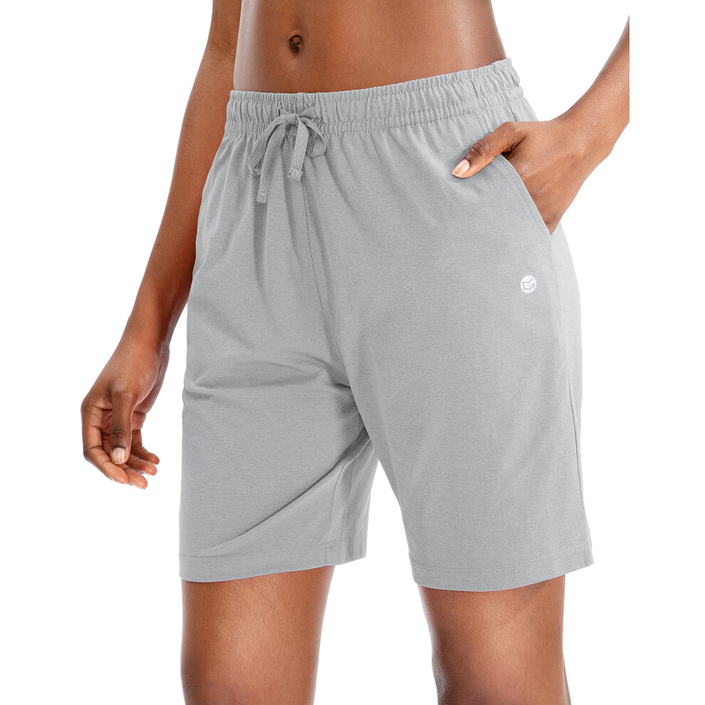 g gradual Short Bermuda pour femme Short en jersey avec poches profondes 7 Long