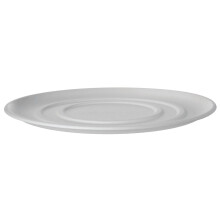 ECO PRODUCTS Composteerbare 14 Pizza Serveerschaal Doos van 50 Wegwerp Hernieuwbare WorldView Witte Gegoten Vezel Pan TreeFree