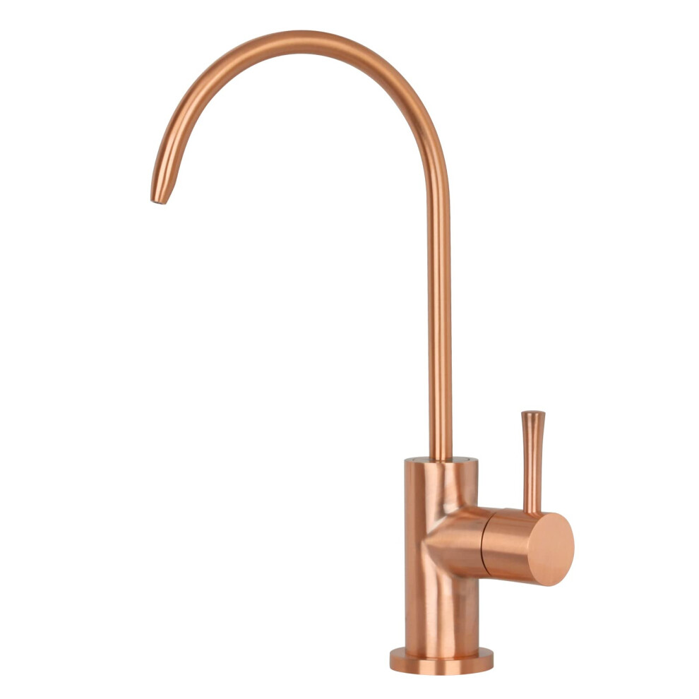 Robinet de filtre     eau potable     une poign   e en or noir et rose Robinet purificateur d'eau (cuivre)