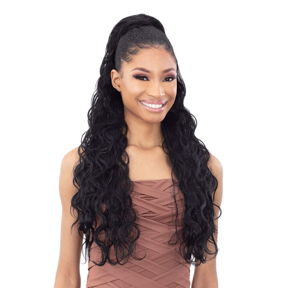 Shake N Go Organique Pony Pro Mastermix Kucyk – King Wave 28 (2 Dark Brown)-image