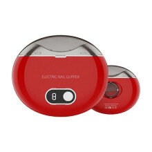(Red) Quiet Efficient Electric Nail Clipper