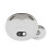 (White ) Quiet  Efficient Electric Nail Clipper 2