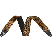 Fender Wild Animal Print Guitar Strap 2in Leopard