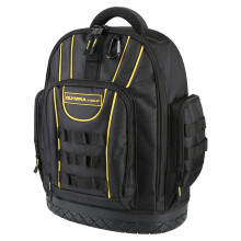 Olympia Tools Tool Backpack Moulded Waterproof Base Padded Shoulder Straps Breathable Padded Back for Comfort