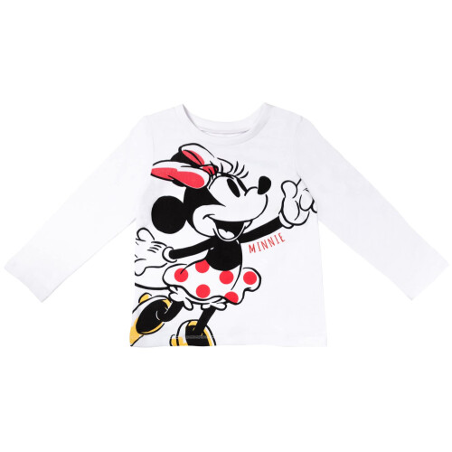 Disney Disney Minnie Mouse Σετ Ρούχων για Κορίτσια 3 Τεμαχίων, Γιλέκο και Κολάν 5T 1