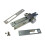 Storefront Deur Insteekslot Grendel Met 2 Cilinders Adams Rite C 2