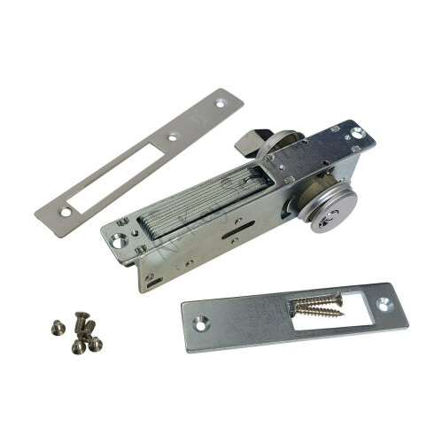 Storefront Deur Insteekslot Grendel Met 2 Cilinders Adams Rite C 1