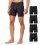 32 Degrees Cool Mens 4-PACK Active Mesh Quick Dry Performance Boxershorts 4 Schwarz Small 1