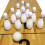 Σετ Πινέζων Shuffleboard Bowling YDDS με 10 Πινέζες Ξύλου και Μπάλα 5