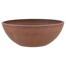PSW Pot M25TC Collection Shallow Garden Bowl Lg planteringskrl fr suckulenter Bonsai Fairy Gardens rter 10-tums terrakottafrg
