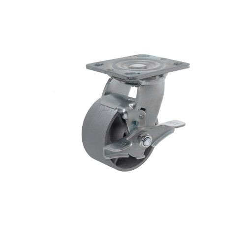Σιδερένιοι Ρόδες Caster Heavy Duty, Εργαλειοθήκη και Εργαλειοστάσιο με Φρένο 800 LB 4 ίντσες