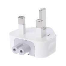 (As show, One size) New White Uk Ac Plug Power Charger Adapter For Apple Ibook/macbook Ipad Iphone