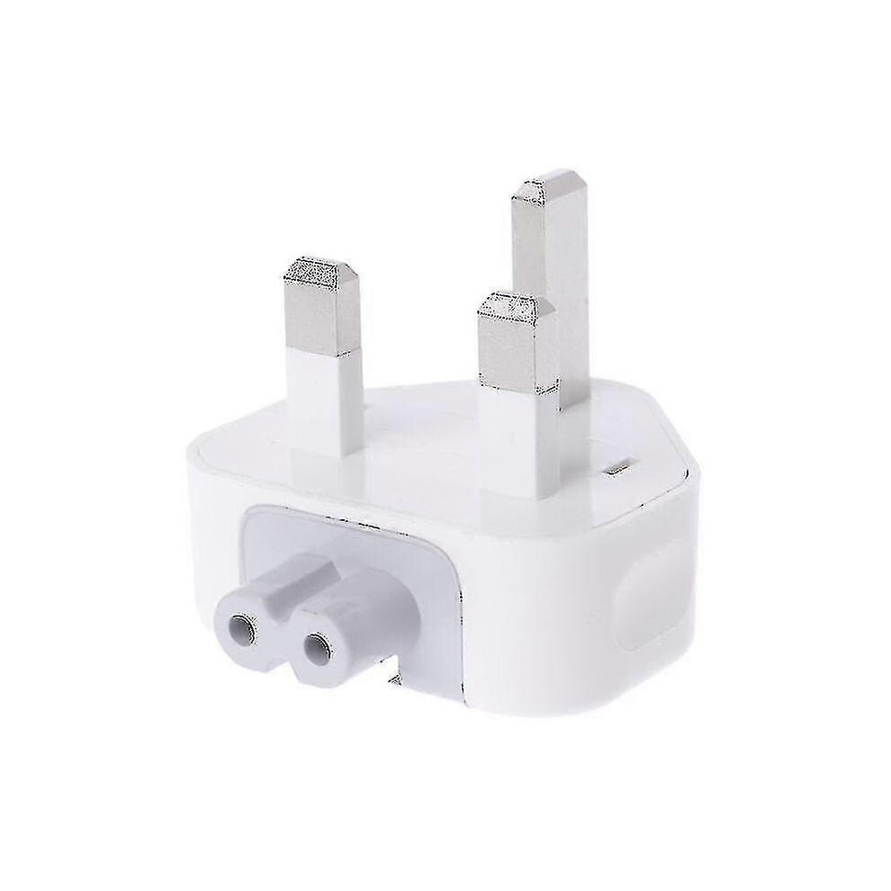Fitville (As Show, One Size) New Uk Ac Plug Power Charger Adapter For Apple Ibook/Macbook Ipad Iphone White