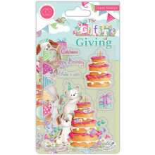 Craft Consortium CCSTMP039 Make A Wish, Givandets Gåva Klart Stämpelset
