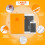 Libro delle password Clever Fox con schede. Indirizzo Internet e password Orga 3
