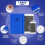 Libro delle password Clever Fox con schede. Indirizzo Internet e password Orga 3