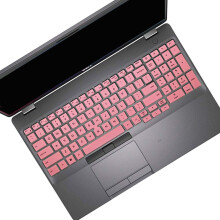 Keyboard Cover for Dell Latitude 5000 5500 5501 5510 5511 15.6"" /Dell Precision 3540 3541 Laptop(with Point) Keyboard Cover Skin-Pink
