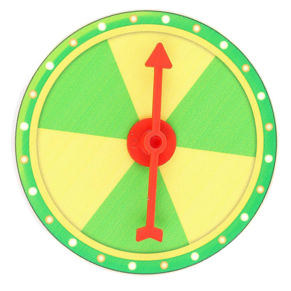 Kricely (As Show, One Size) 1 Set Of Party Prize Wheel Hanging Lottery Turntable Diy Small Prize Wheel Teaching Activity Prop