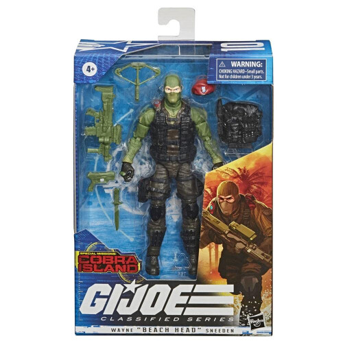 G.I. Joe Classified Beach Head Figur 1