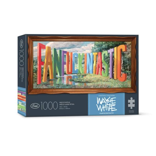 Αυθεντικό Fred FANFUCKINTASTIC από Wayne White, Παζλ 1000 Κομματιών 2