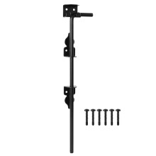 HILLMASTER 18"" Heavy Duty Cane Pultti Portin pudotustanko puuaidalle Terspultit Kangaspultit puisille portti- ja pitooville Musta viimeistely