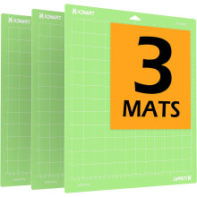Schneidematten fr Cricut Maker 3/Explore 3/Maker/Air 2, 30,5 x 30,5 cm, 3 Matten, Standard-Klebegriff, 30,5 x 30,5 cm, grne Ersatz-Schnittmatte fr