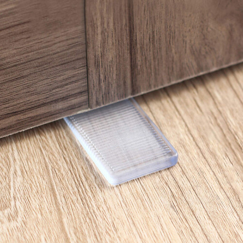 8 Pcs Plastic Clear Table Shims  Level Wedge for Home Improvement  Hav 2