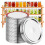 36 STK Almindelige mundd?sel?g L?g til Mason Jar Split-Type 1