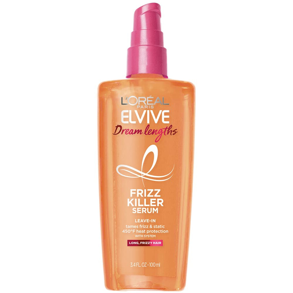 LâOrã©Al Paris L'oreal Paris Elvive Dream Lengths Frizz Killer Leave-In Serum 3.4 Ou