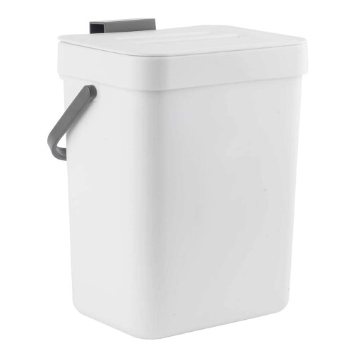 Sightday prullenbak voor in de badkamer, 9L prullenbak voor in de