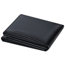 UWIOFF Petit Liner de Étang, 4 x 7 Pieds 20 Mil Liner pour Étangs Extérieurs, Liner LDPE Noir pour Cascade, Étangs à Poissons, Fontaine de Jardin