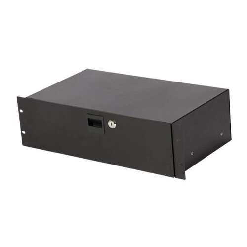 Onstage RDLS3000 3U Locking Rack Skuff Shallow (RDLS 3000) 1