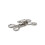 Dritz Haken & Ösen Größe 3 Nickel 96 Sets Verschlüsse 4