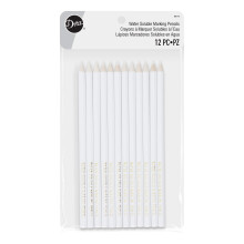 Dritz Pencils White Marking  12 Count (Pack of 1)