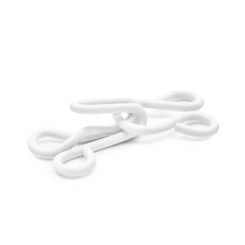 Dritz Haken &   sen, wei  e Verschl  sse, Gr    e 2, 72 Sets 1
