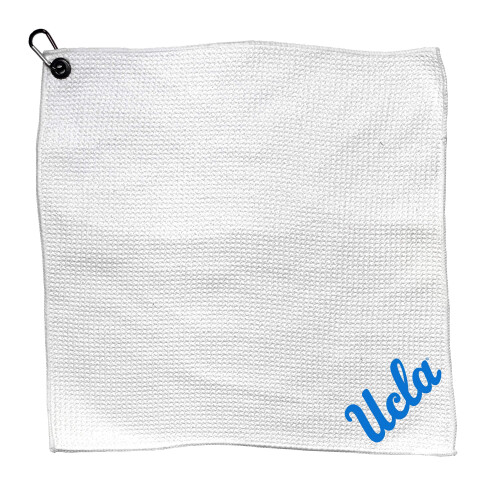 Asciugamano da golf Team NcAA UcLA Bruins con moschettone Premium Mic