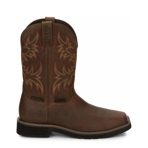 Western Boot 14 D Brown Steel PR 1