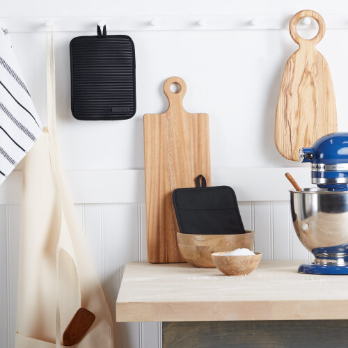 KitchenAid Σετ Θερμομονωτικών Γαντιών Κουζίνας KitchenAid, Μαύρο Όνυχα, 2 Τεμάχια 2