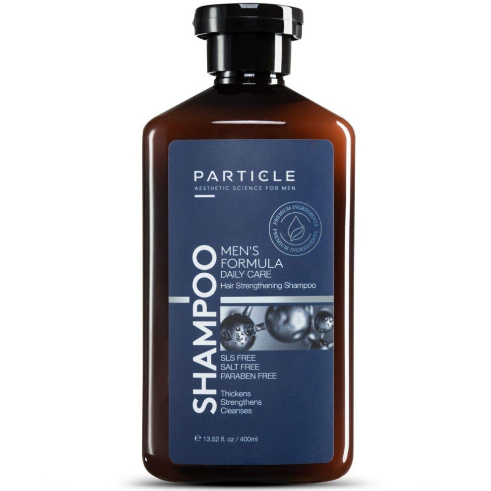 Particle Hair Growth Shampoo for Men (13.52 Oz) - for Thickening  Strengthening & Cleansing Hair - Sulfate Free & Paraben Free Hair Loss Shampoo for M